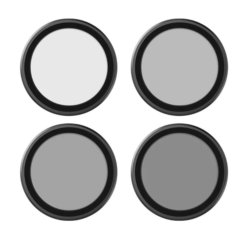 4 Filtros para DJI Osmo Action 3/4/5 - CPL+ND8/16/32 Telesin-1