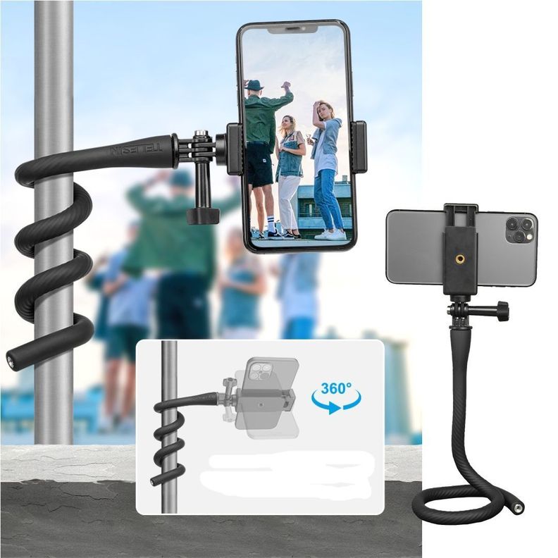 Flexible para Smartphone y Cámaras Gopro u Otras - Telesin-4