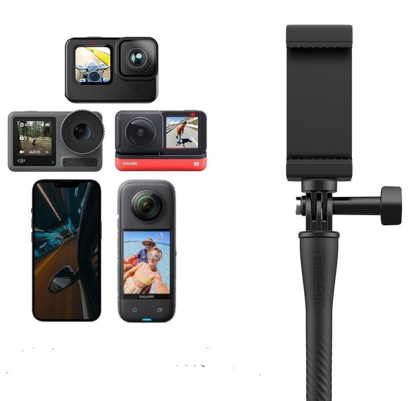Flexible para Smartphone y Cámaras Gopro u Otras - Telesin-1