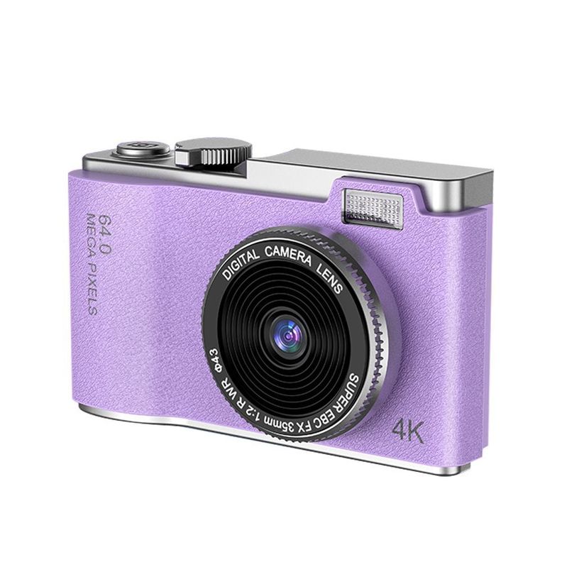 Camara Retro Moda Digital 4K 64MP 16X para Ninos y Adultos