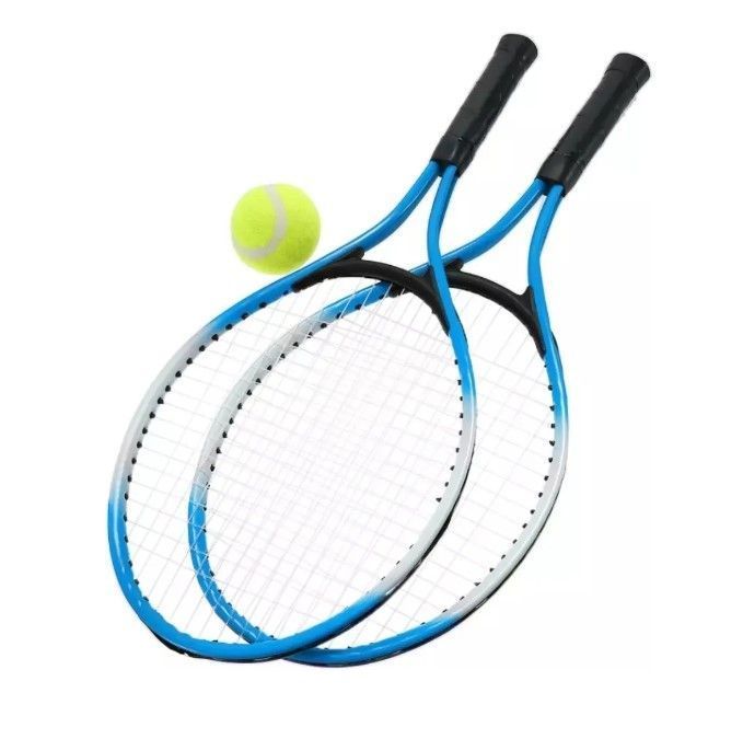 2 x Raqueta Tenis de 52 Cms + Pelota + Bolso de Tr-1