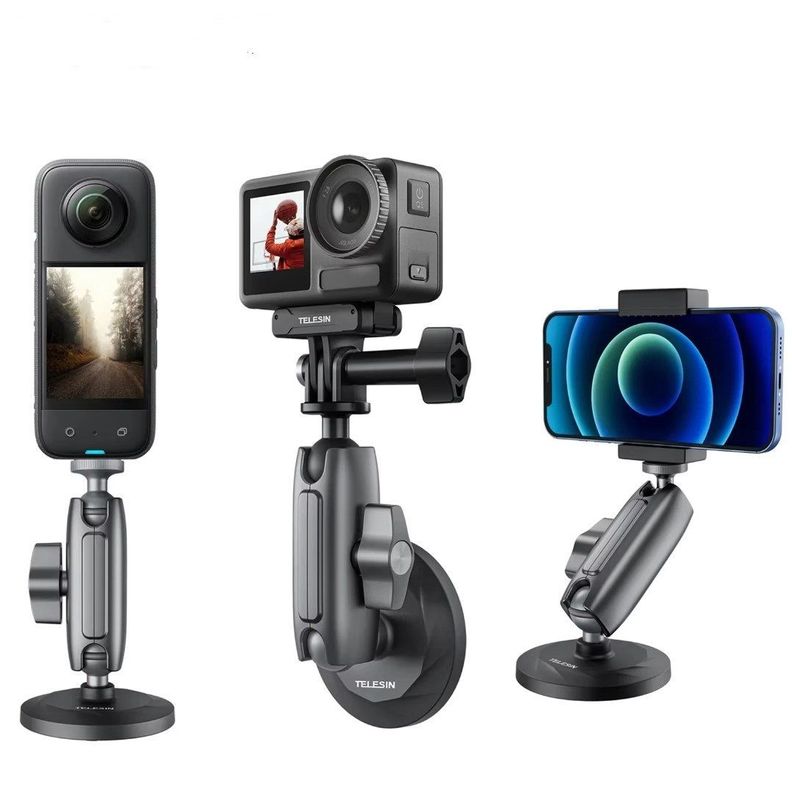 Magnético Aluminio para Smartphone, Cámaras Gopro y Otras-0