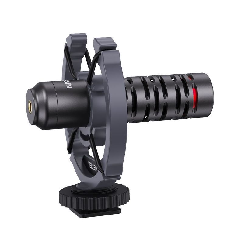 Micrófono para Cámaras Gopro u otras y Smartphone / Telesin-6