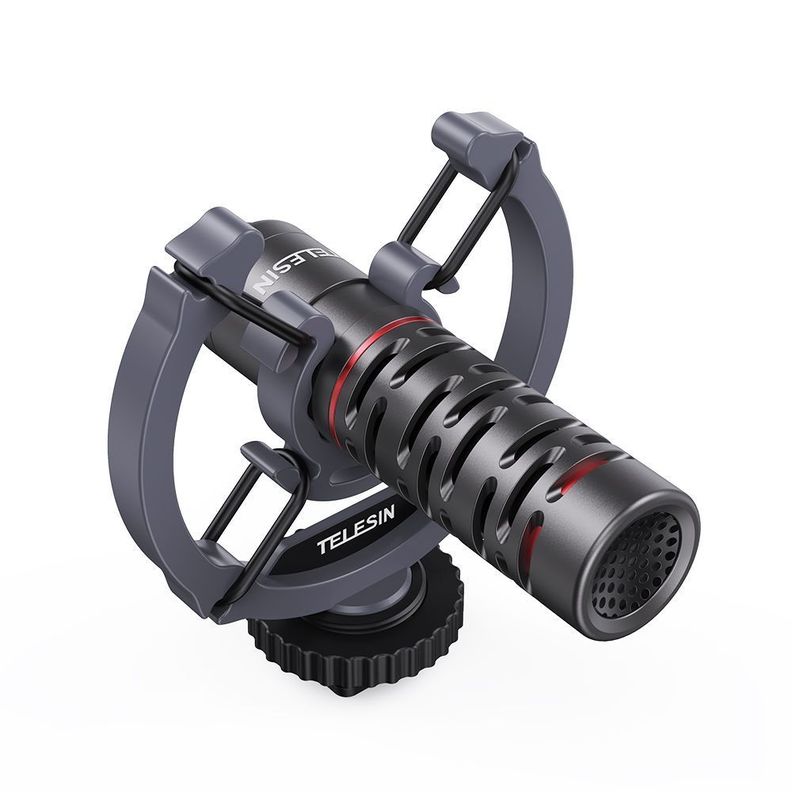 Micrófono para Cámaras Gopro u otras y Smartphone / Telesin-3
