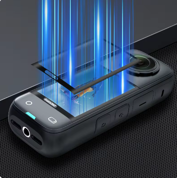 Lámina de Vidrio Templado Telesin para Insta360 X4 - Telesin-3