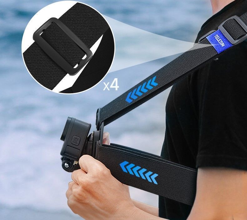 Arnés pecho Clip Rápido para Camaras Gopro u otras - Telesin-3