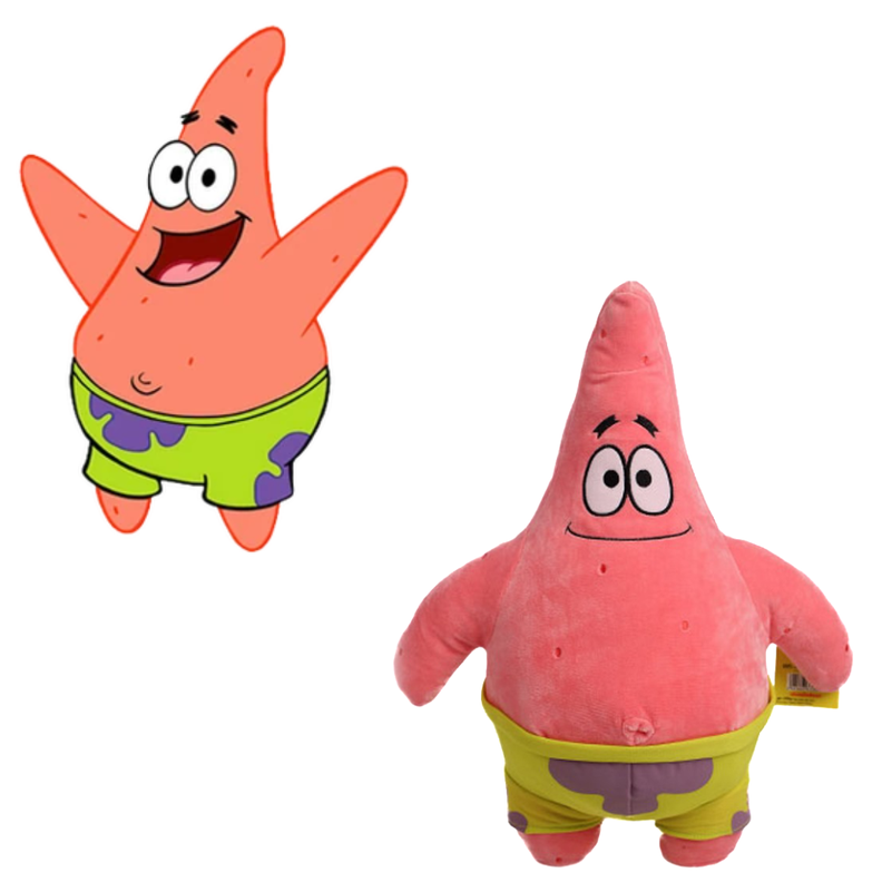 Patricio Estrella De Peluche de 52 Cm - Bob Esponja-1