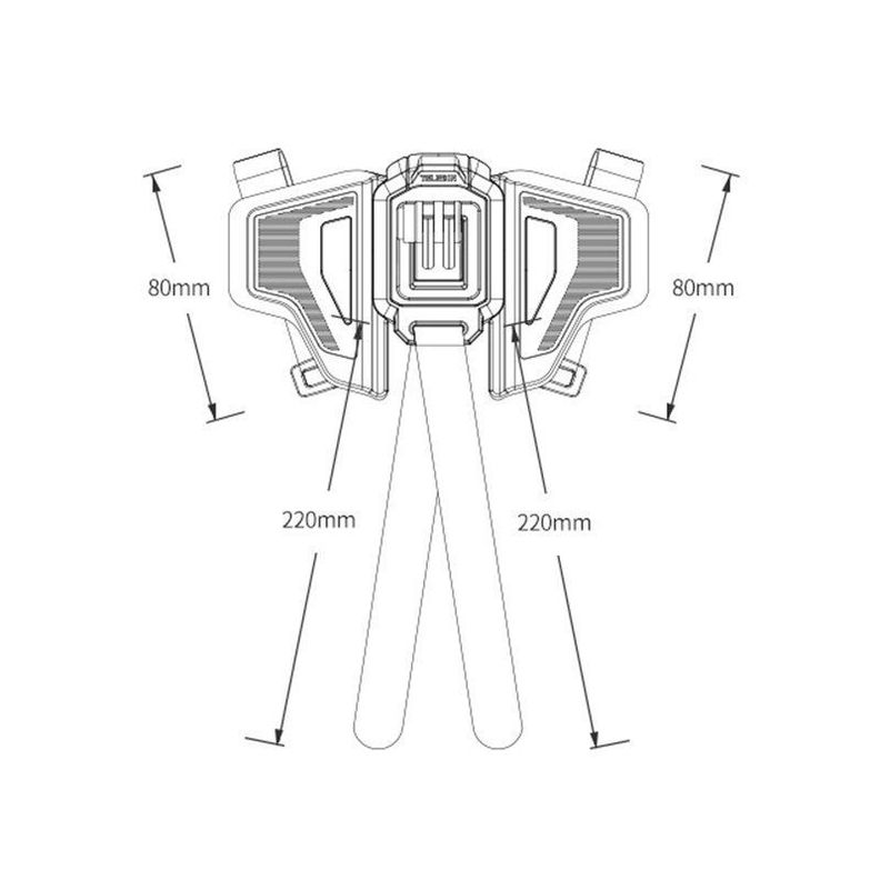 Soporte de Casco Moto para Gopro u otras Camaras-6
