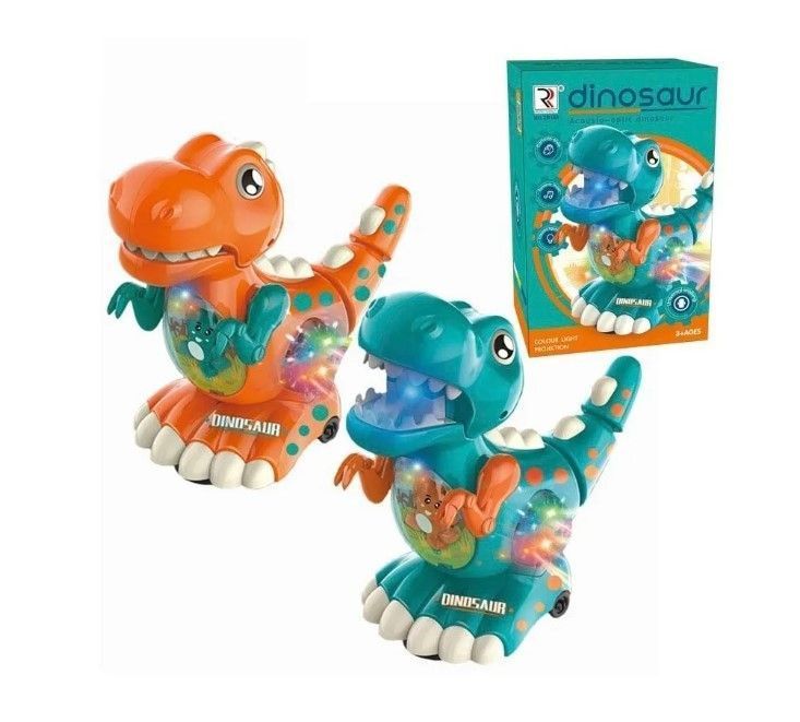 Dinosaurio bailarin con Luces y Sonido - Juguetes para Niños-1
