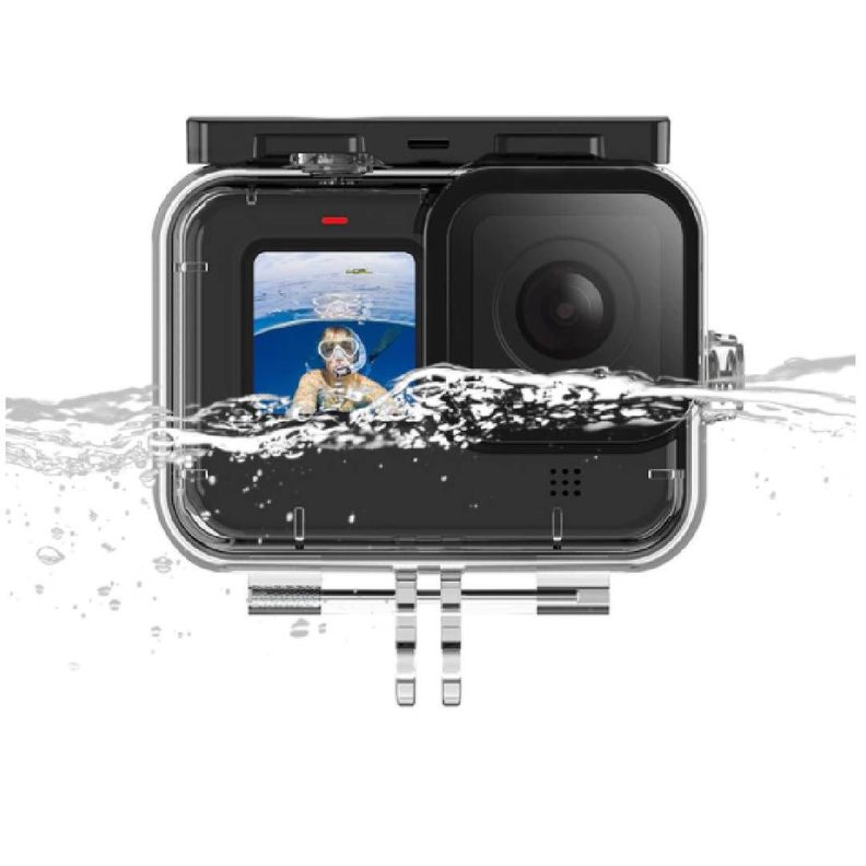 Carcasa Impermeable para GoPro Hero 13/12/11/10/9 + Kit de Filtros-2