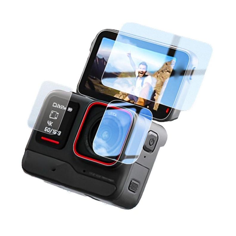 Lamina de Vidrio Templado para Insta360 Ace - Telesin-2