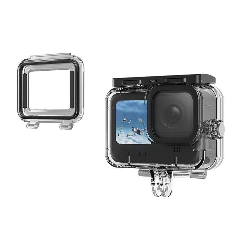 Carcasa para GoPro Hero 9 10 11 12 13 + Tapa Abierta - T-1