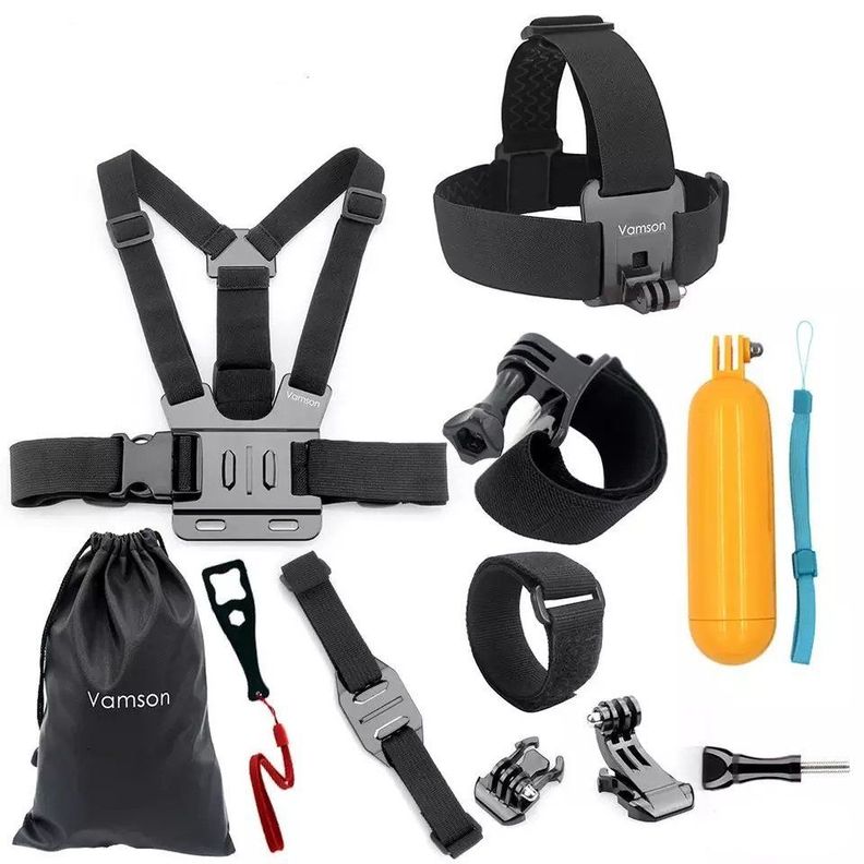 Kit x11 productos para cámaras deportivas GoPro u otras-0