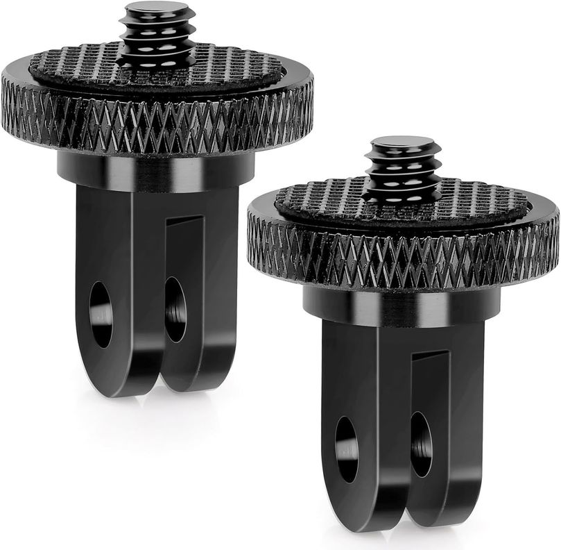 Adaptador Aluminio Tripode Rosca 1/4 para Camaras