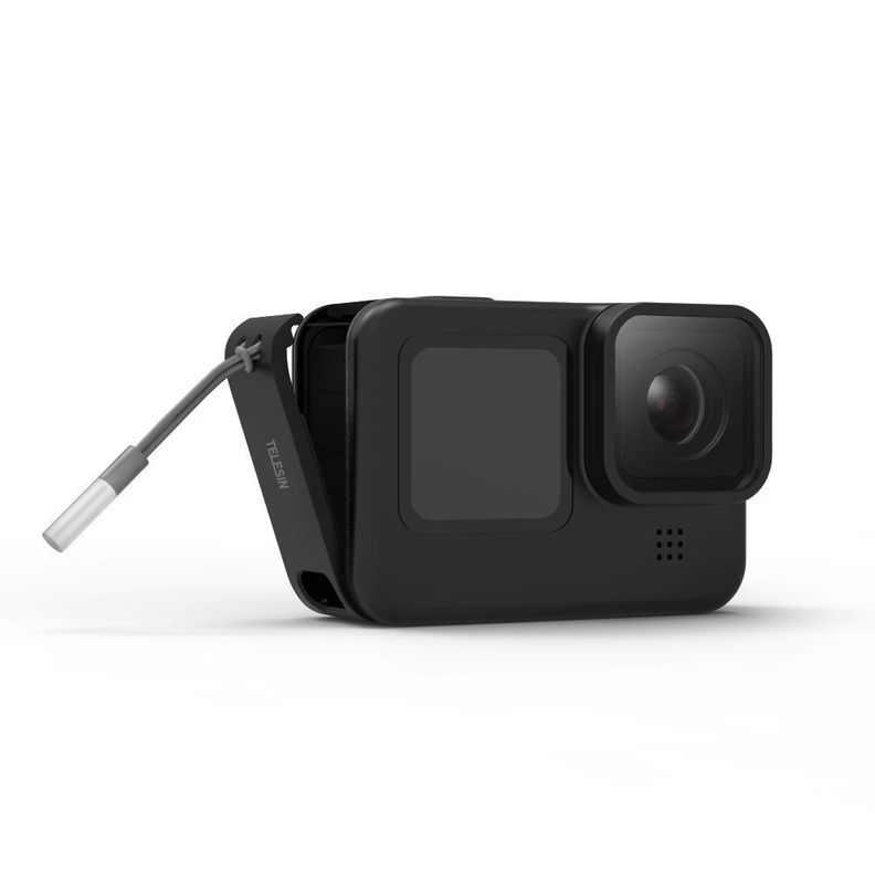 Tapa de Batería Carga Fácil Tipo C para GoPro 12 11 10 9 - Telesin-3