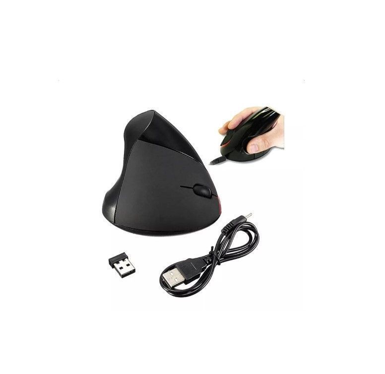 Mouse Vertical Inalámbrico Recargable Weibo Wb-881-0
