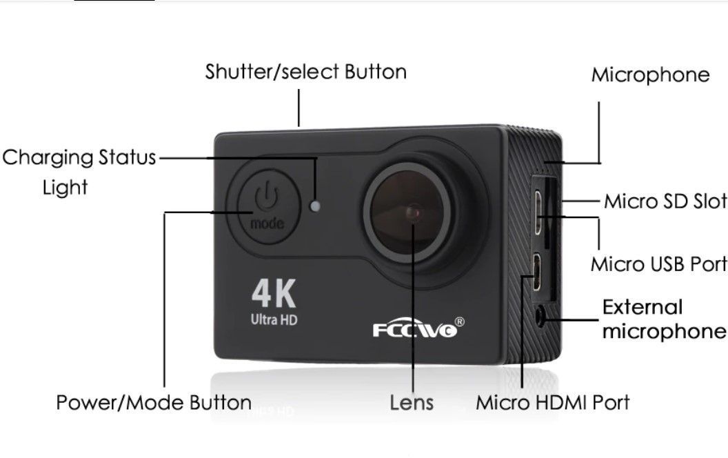 Cámara Deportiva 4K Modelo Tipo: Precisión y Rendimiento -4