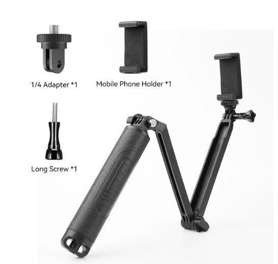 Bastón Selfie 3 Way o 3 en 1 Flotante para Gopro y Smartphone- Telesin-2