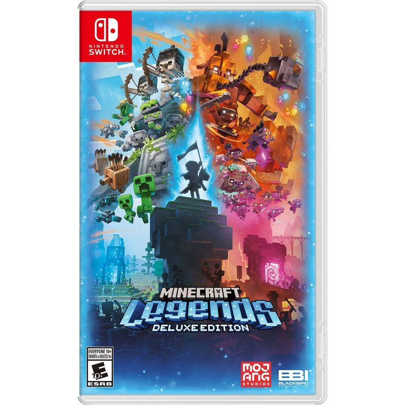 Minecraft  Legends Deluxe  Edition - Switch- Megagames-0