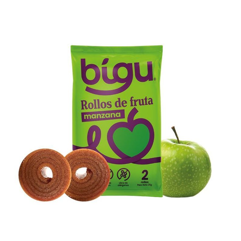 PACK x6  MANZANA DESHIDRATADA 125g-1