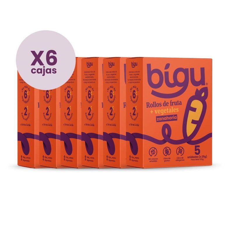 PACK x6 ZANAHORIA DESHIDRATADA 125g-0