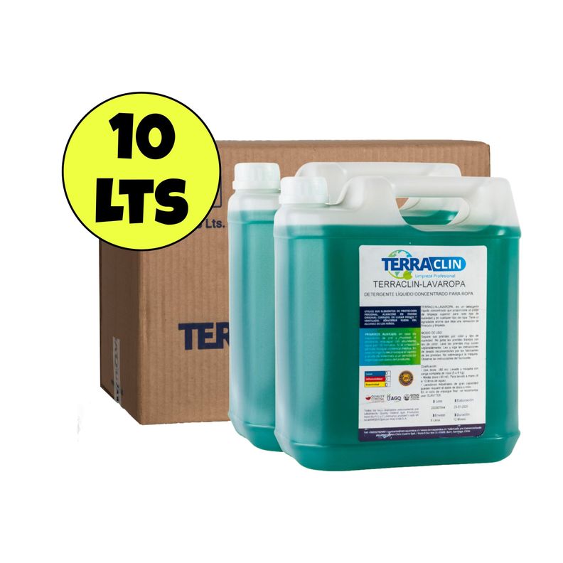Detergente De Ropa Biodegradable Concentrado - Pack 2x5 Lts-0