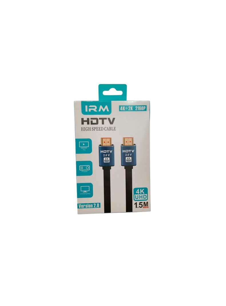 Cable HDMI de 1 5 Metros 4K 2K UHD Negro