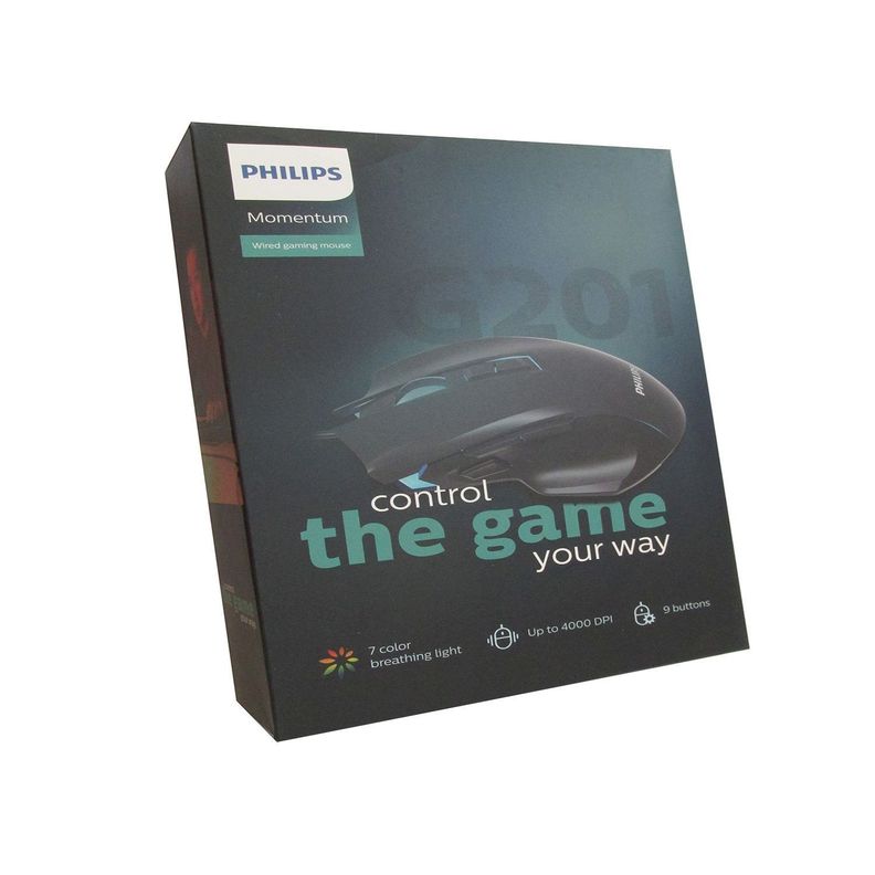 Mouse Gamer Philips G201-1