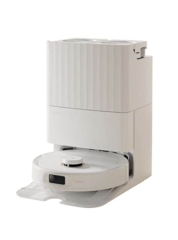 Aspiradora Roborock Q revo MaxV Robot Vacuum and Mop, FlexiArm Design, Hot Water Re-Wash & Re-Mop-0
