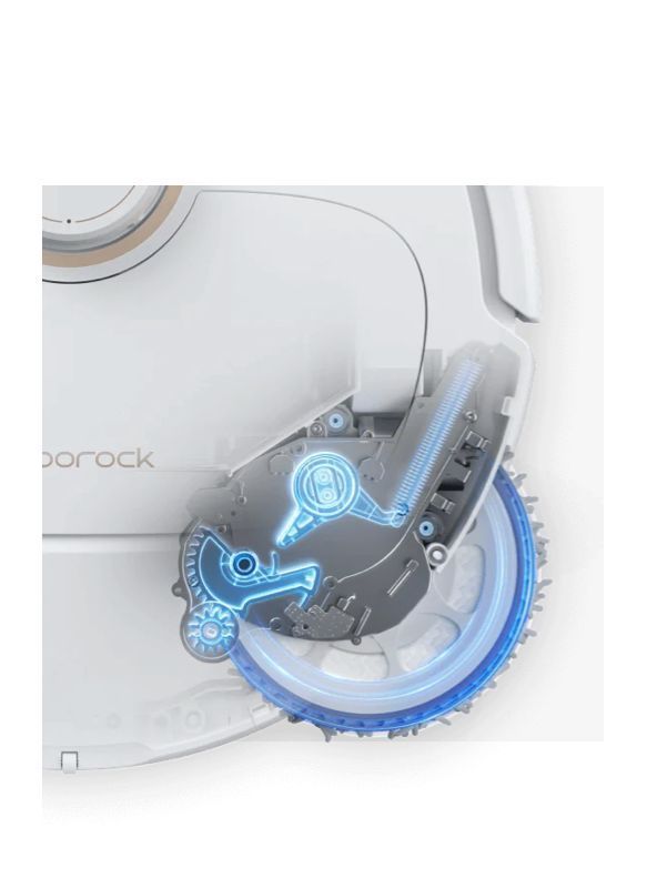 Aspiradora Roborock Q revo MaxV Robot Vacuum and Mop, FlexiArm Design, Hot Water Re-Wash & Re-Mop-3