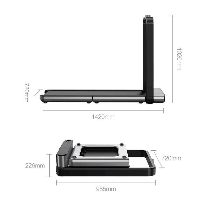 Trotadora KingSmith WalkingPad X21 – Caminadora plegable inteligente doble plegable soporte NFC LED-2