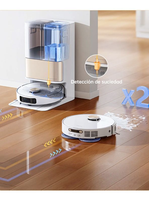 Aspiradora Dreame Robot aspiradora L10s Pro Ultra extensio de trapeador-3