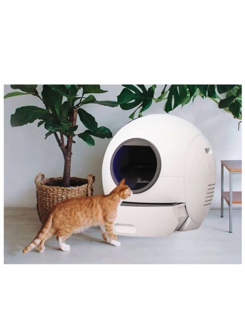 Baño Inteligente Automatico para Gatos con Wifi Elspet-0