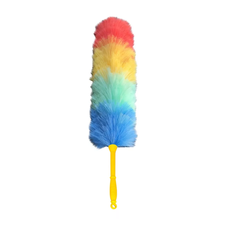 Plumero Colores Para Limpieza Del Hogar Con Mango Soporte-0