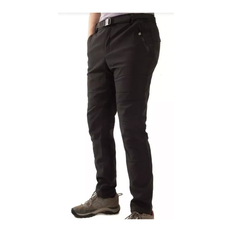 Pantalon Softshell Hombre Termico Impermeable Con Micropolar-1