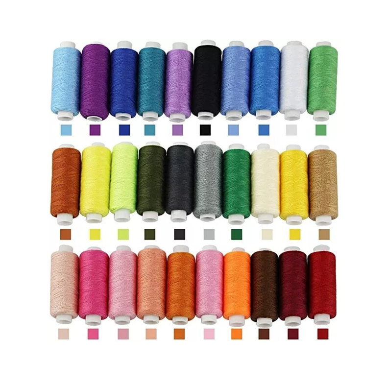 Pack 12 Hilos De Coser Variados-2