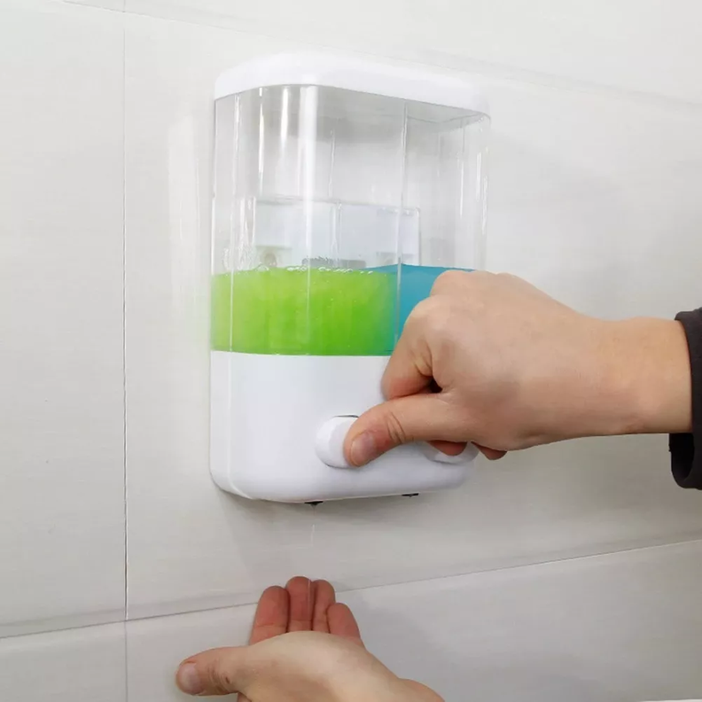 Dispensador Jabon Doble Muro-5