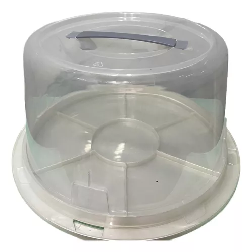Tortero Organizador De Plástico Con Base 30 Cm-1