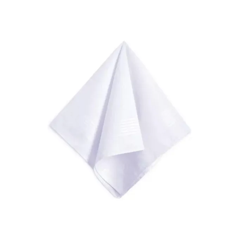 Pañuelos Algodón Blancos 100% Cuadrados Xund Cueca Chile-1