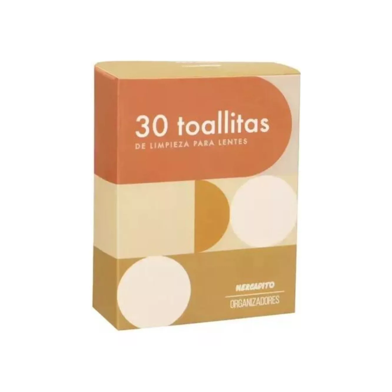 Set 30 Toallitas De Limpieza Para Lentes Y Productos Ópticos-0