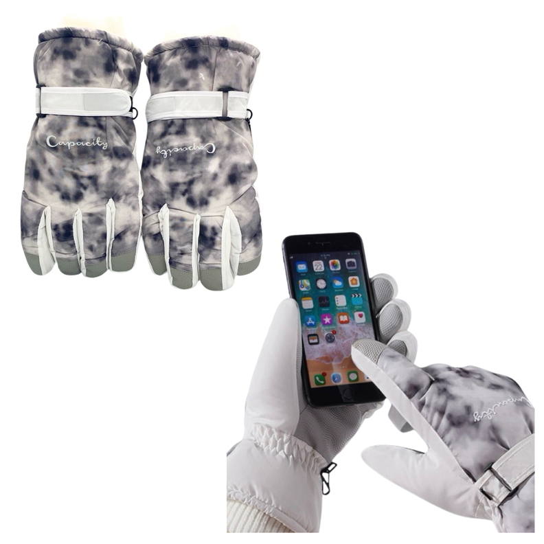Guantes De Invierno Esquí Montañismo Para La Nieve-1