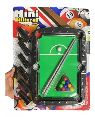Mini Mesa De Billar Para Niños- Mesa Pool Juguete-1