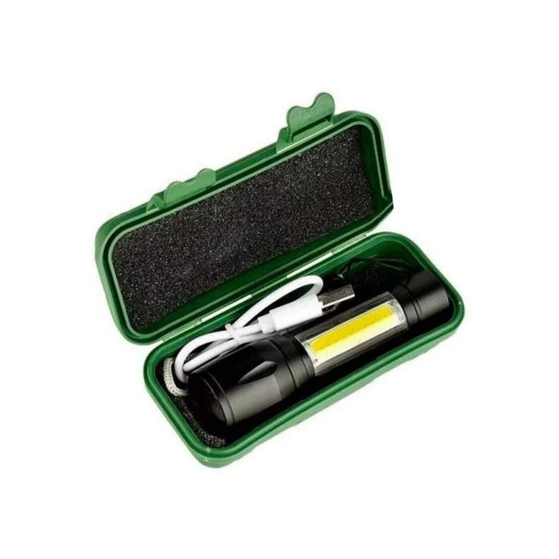 Mini Linterna Recargable Usb Wcd-511 De Alta Potencia-0