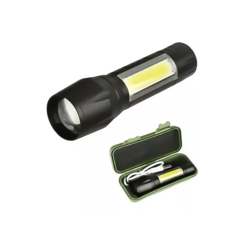 Mini Linterna Recargable Usb Wcd-511 De Alta Potencia-1