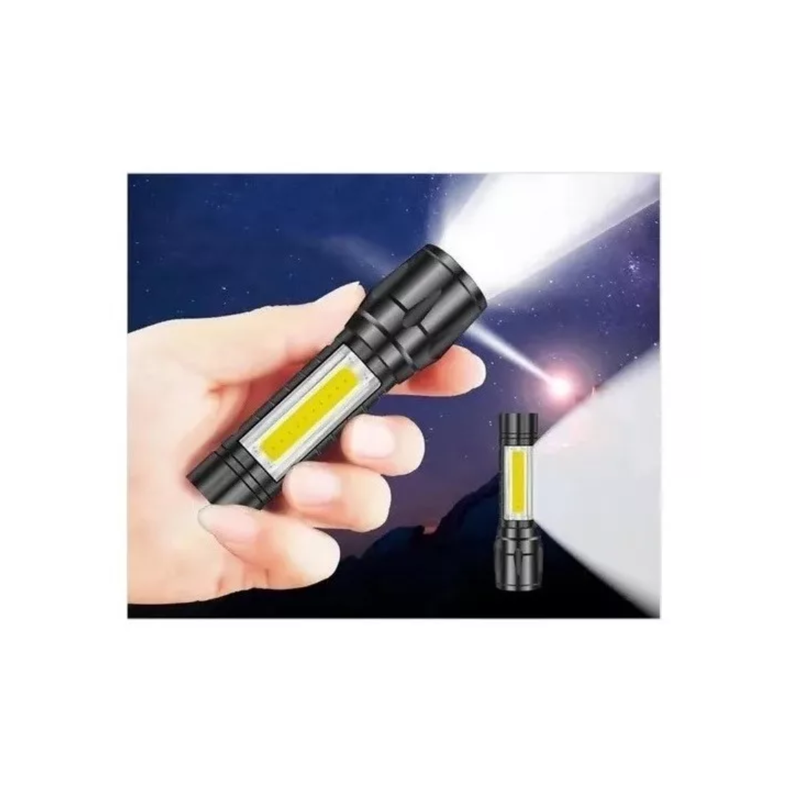 Mini Linterna Recargable Usb Wcd-511 De Alta Potencia-4