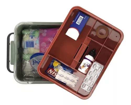 Botiquín Medico Primeros Auxilios Caja Medicinal Divisiones-3