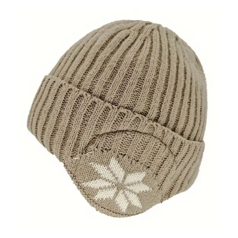 Gorro Beanie De Lana Adulto Con Cubre Orejas Unisex Surtidos-5
