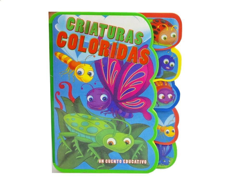  Librito infantil cuento con Formas y Animales -0