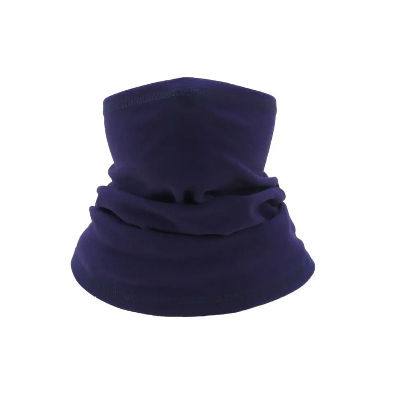 Cuello Polar Delgado Pieza De Polar Suave Calentador Cómodo-0