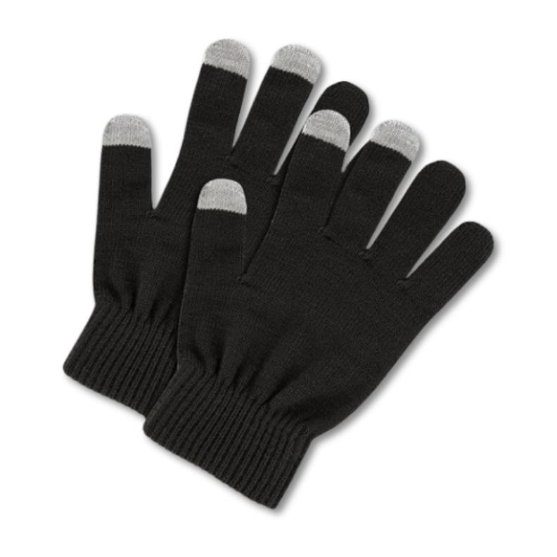 Pack 12 Guantes De Lana Térmico Con Punta Touch Táctil-1